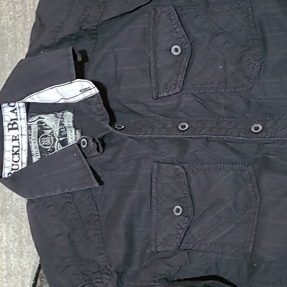 BUCKLE BLACK LABEL  ATHLETIC FIT BUTTON LONG-SLEEVE SHIRT - Picture 2 of 12